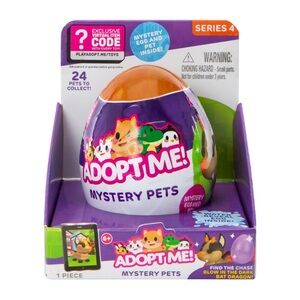 NEW Adopt Me! Mystery Pets SERIES 4 ORANGE Mini Egg Reveal Surprise Collectible